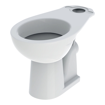 Twyford Alcona Close Coupled Toilet Round Push Button Cistern - Soft Close Seat | Product Image