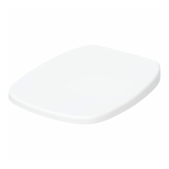 Twyford Alcona Rimless Close Coupled Square Toilet Push Button Cistern - Soft Close Seat | Product Image
