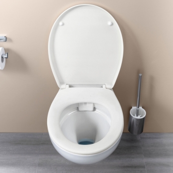 Twyford Alcona Rimless Wall Hung Pan - Excluding Seat