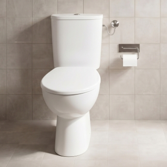 Twyford Alcona Rimless Close Coupled Toilet (inc Seat) | Product Image