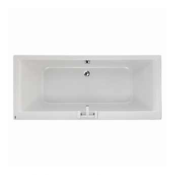 Twyford Athena Double Ended Rectangular Bath 1700mm x 750mm 2 Tap Hole