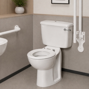 Twyford Avalon Close Coupled Toilet with Lever Cistern (inc Standard Seat) | Product Image