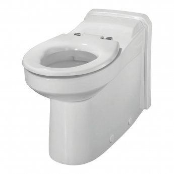 Twyford Avalon Rimless Back-To-Wall Pan - Excluding Seat