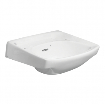 Twyford Classic Wash Basin 560mm Wide - 2 Tap Hole