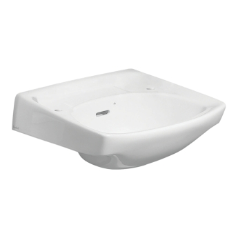 Twyford Classic Basin & Full Pedestal 560mm Wide 2 Tap Hole | Product Image