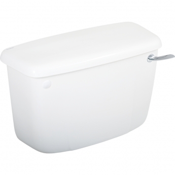 Twyford Classic Low Level P Trap Pan with Bottom Inlet Lever Cistern - Excluding Seat