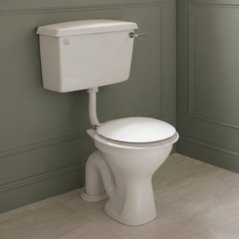 Twyford Classic Low Level Toilet with Lever Cistern (exc Seat) | Product Image