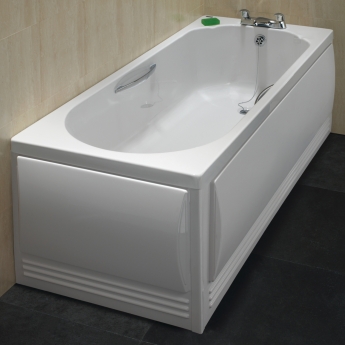 Twyford Omnifit Bath Front Panel 518mm H x 1700mm W - White | Product Image