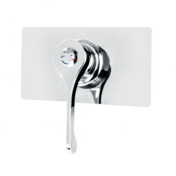Twyford Sola Thermostatic Single Concealed Shower Valve - Chrome