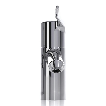 Twyford Sola Thermostatic Basin Mixer Tap with Extended Lever - Chrome | Product Image
