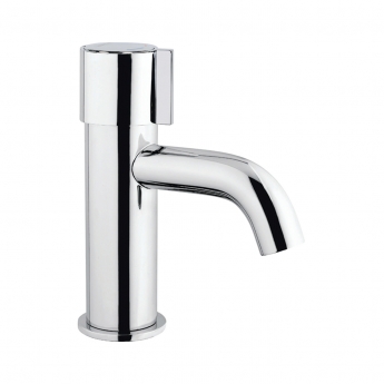 Twyford Sola Temperature Controlled Non-Concussive Monobloc Basin Tap Chrome