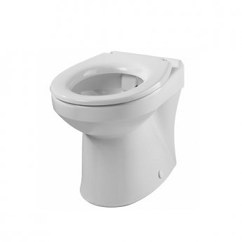 Twyford Sola Rimless Back-To-Wall Pan - Excluding Seat