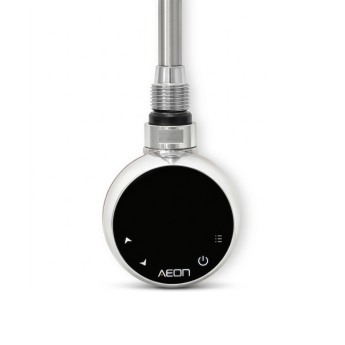 Ultraheat Karnak Chrome Square Tube Electric Designer Heated Towel Rail | Product Image