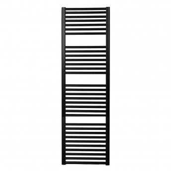 Ultraheat Chelmsford Straight Heated Towel Rail 1750mm H x 600mm W - Black