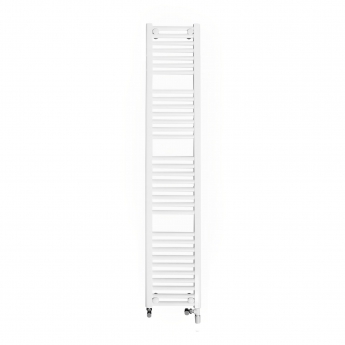 Ultraheat Chelmsford Straight Heated Towel Rail 1750mm H x 600mm W - White