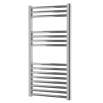 Ultraheat Eco-Rail Chrome 22mm Straight Electric Heated Ladder Towel Rail | Product Image