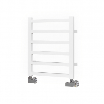 Ultraheat Karnak Straight Heated Towel Rail 480mm H x 420mm W - White | Product Image