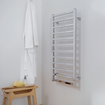 Ultraheat Karnak Straight Heated Towel Rail 1700mm H x 500mm W - Chrome