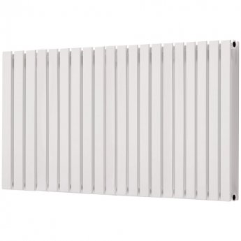 Ultraheat Linear Double Designer Horizontal Radiator 600mm H x 1063mm W White