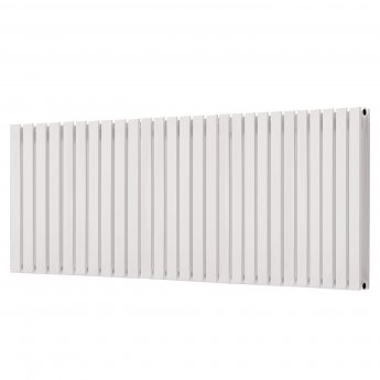 Ultraheat Linear Double Designer Horizontal Radiator 600mm H x 1434mm W White