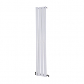 Ultraheat Linear Single Designer Vertical Radiator 1800mm H x 374mm W White