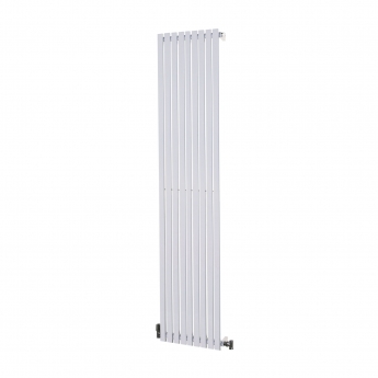 Ultraheat Linear Single Designer Vertical Radiator 1800mm H x 480mm W - White