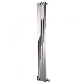 Ultraheat Linear Single Designer Vertical Radiator 1800mm H x 268mm W Chrome