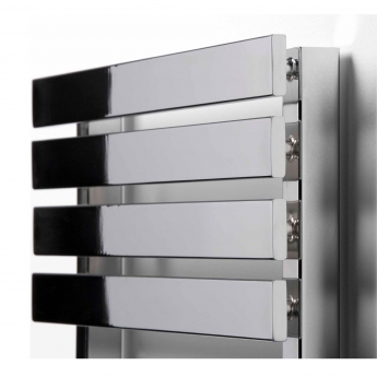 Ultraheat Poplar Flat Panel Heated Towel Rail 1742mm H x 500mm W - Chrome