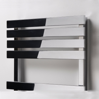Ultraheat Poplar Flat Panel Heated Towel Rail 1742mm H x 500mm W - Chrome