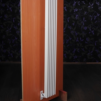 Ultraheat Tilbrook Single Designer Vertical Radiator 2000mm H x 206mm W White