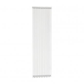 Ultraheat Tilbrook Single Designer Vertical Radiator 2000mm H x 406mm W White