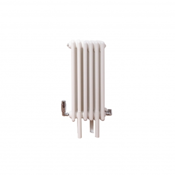 Ultraheat Tubular 3-Column Radiator 600mm H x 288mm W 6 Sections - White
