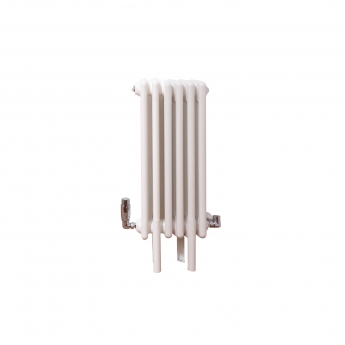 Ultraheat Tubular 3-Column Radiator 600mm H x 288mm W 6 Sections - White