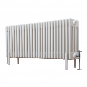 Ultraheat Tubular 6-Column Radiator 500mm H x 1130mm W 25 Sections - White