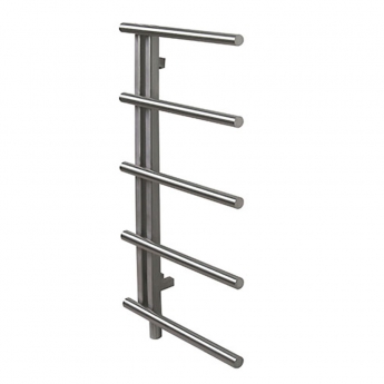 Ultraheat Vera Stainless Steel Electric Designer Heated Towel Rail | Product Image
