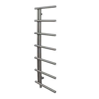 Ultraheat Vera Stainless Steel Electric Designer Heated Towel Rail | Product Image