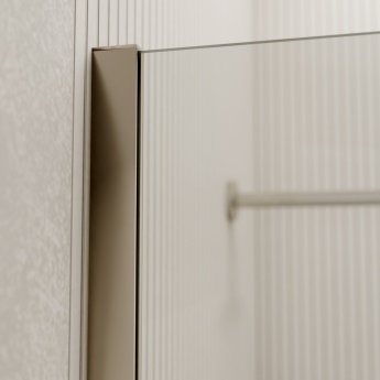 Valo Altitude Brushed Nickel 2000mm Walk-In Shower Enclosure | Product Image