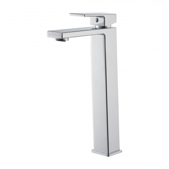 Vema Lys Tall Basin Mixer Tap Deck Mounted - Chrome | Product Image