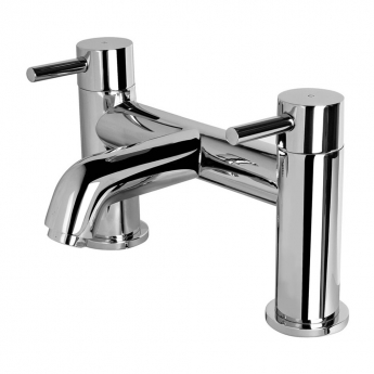Vema Maira Bath Filler Tap Pillar Mounted - Chrome | Product Image