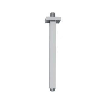 Vema Square Ceiling Mounted Shower Arm - Chrome