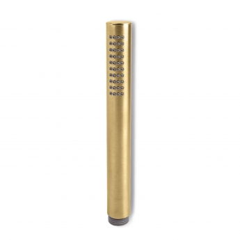 Vema Tiber Round Shower Handset - Brushed Brass | Product Image