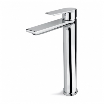 Vema Timea Tall Basin Mixer Tap Single Handle - Chrome | Product Image