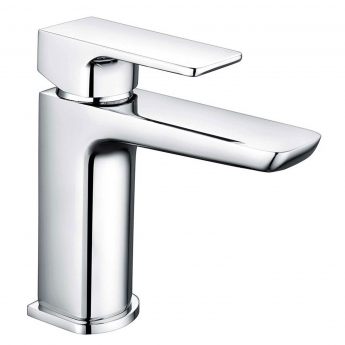 Verona Alto Basin Mixer Tap with Sprung Waste - Polished Chrome