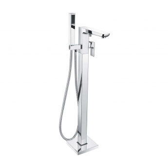 Verona Alto Freestanding Bath Shower Mixer Tap - Polished Chrome