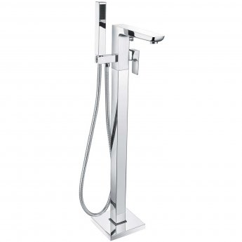 Verona Alto Freestanding Bath Shower Mixer Tap - Polished Chrome