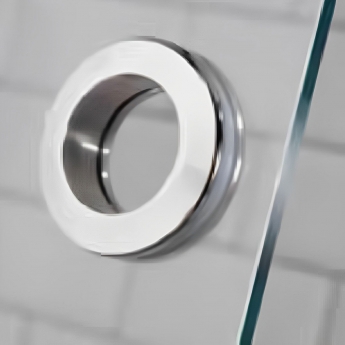 Verona Aquaglass+ Sphere Quadrant Shower Enclosure 900mm x 900mm - 8mm Glass