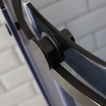 Verona Aquaglass+ Sphere Tinted Offset Quadrant Shower Enclosure 1200mm x 900mm LH - 8mm Glass