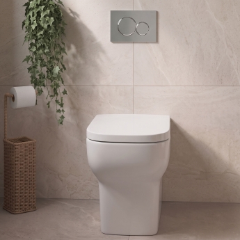 Verona Bella Back to Wall Toilet with Soft Close Seat | Product Image