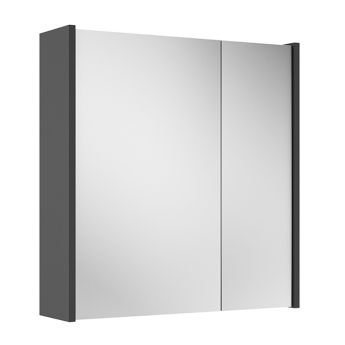 Verona Brivo 600mm 2-Door Mirrored Bathroom Cabinet | Product Image