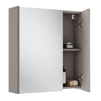 Verona Brivo 600mm 2-Door Mirrored Bathroom Cabinet | Product Image